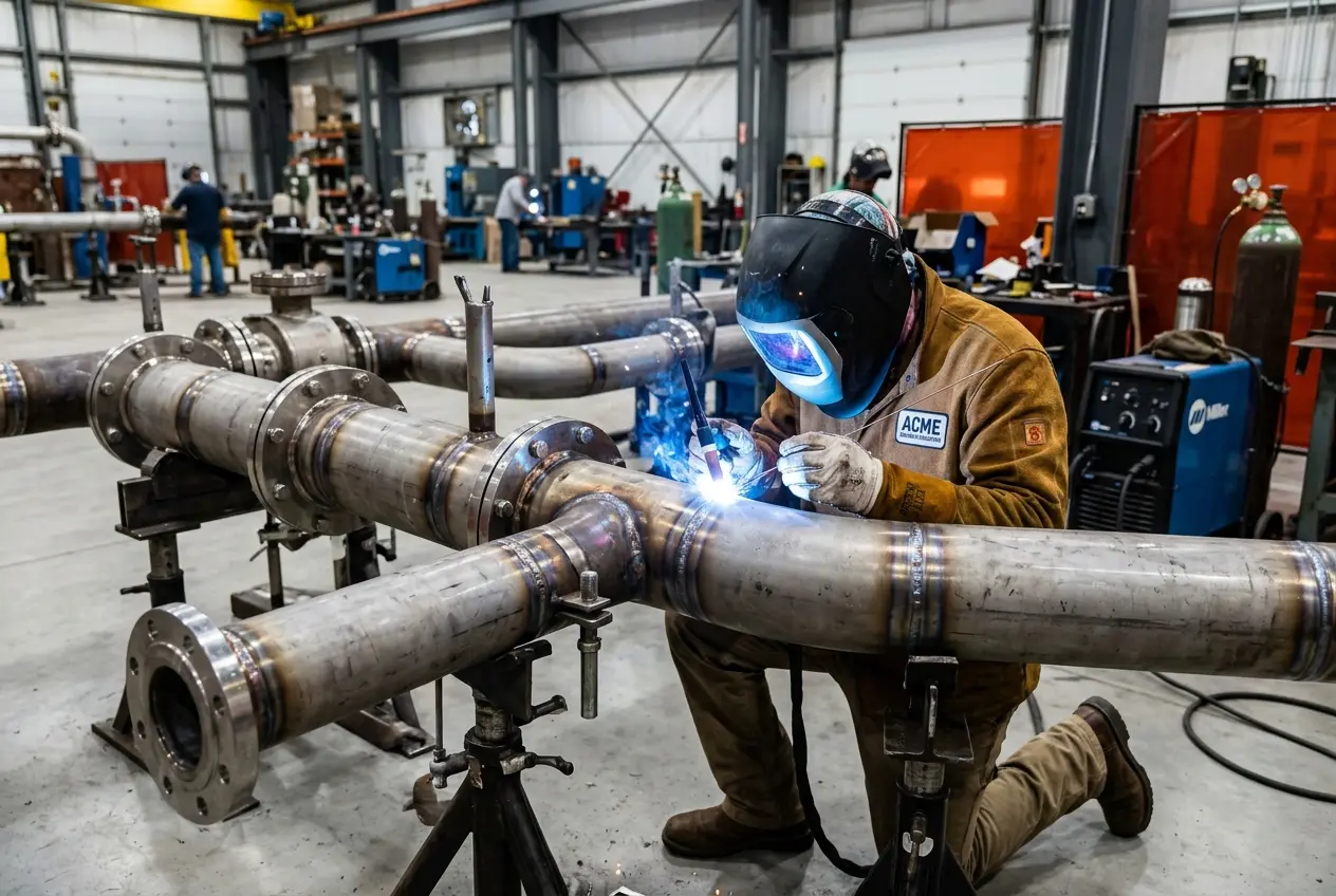Industrial Pipe Welding